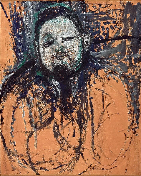 Portrait of Diego Rivera , 1916. Creator: Modigliani, Amedeo (1884-1920)