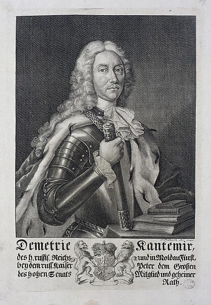Portrait of Dimitrie Cantemir (1673-1723)