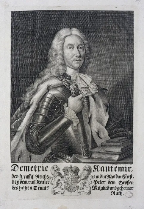 Framed Print : Portrait of Dimitrie Cantemir (1673-1723) Framed Print : Portrait of Dimitrie Cantemir (1673-1723)
