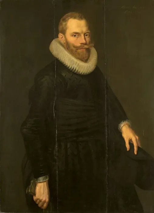 Framed Print : Portrait of Dirck Hasselaer (1581-1645), 1614. Creator: Cornelis Pietersz. van der Voort Framed Print : Portrait of Dirck Hasselaer (1581-1645), 1614. Creator: Cornelis Pietersz. van der Voort