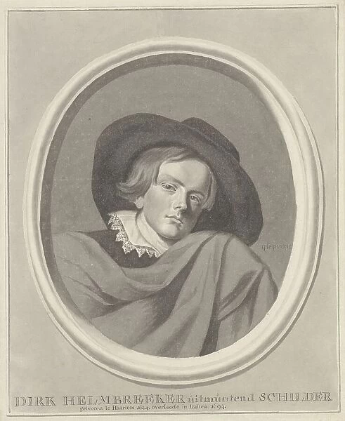 Portrait of Dirck Helmbreeker, 1700-1750. Creator: Cornelis van Noorde