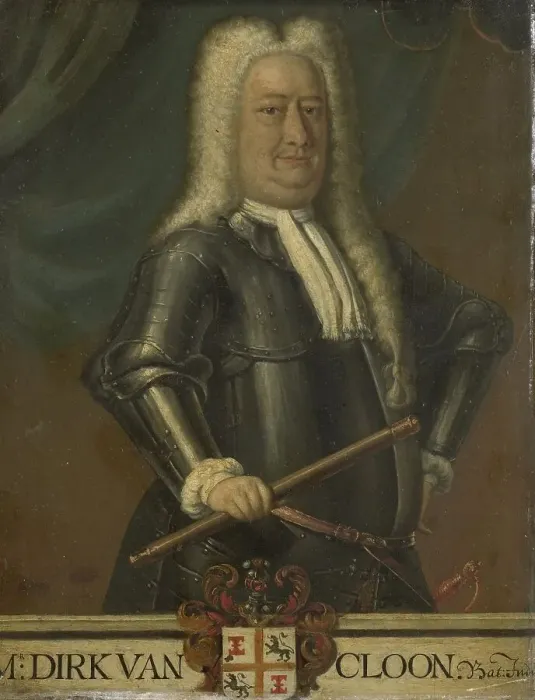 Framed Print : Portrait of Dirk van Cloon, Governor-General of the Dutch East Indies, 1750-1799. Creator: Unknown Framed Print : Portrait of Dirk van Cloon, Governor-General of the Dutch East Indies, 1750-1799. Creator: Unknown