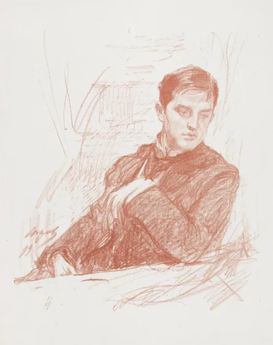 Framed Print : Portrait of Dmitry Vladimirovich Filosofov (1872-1940) Framed Print : Portrait of Dmitry Vladimirovich Filosofov (1872-1940)