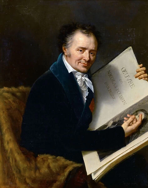 Portrait of Dominique-Vivant Denon (1747-1825). Artist: Lefevre, Robert (1756-1830)