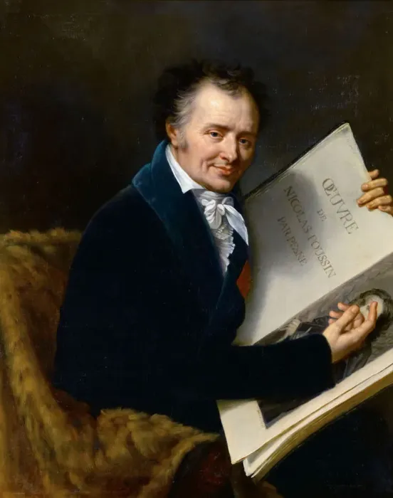 Framed Print : Portrait of Dominique-Vivant Denon (1747-1825). Artist: Lefevre, Robert (1756-1830) Framed Print : Portrait of Dominique-Vivant Denon (1747-1825). Artist: Lefevre, Robert (1756-1830)