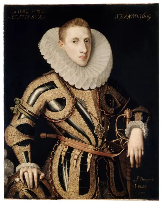 Framed Print : Portrait of Don Diego de Villamayor, 1605. Artist: Juan Pantoja de la Cruz Framed Print : Portrait of Don Diego de Villamayor, 1605. Artist: Juan Pantoja de la Cruz