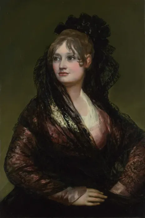 Framed Print : Portrait of Dona Isabel de Porcel, before 1805. Artist: Goya, Francisco, de (1746-1828) Framed Print : Portrait of Dona Isabel de Porcel, before 1805. Artist: Goya, Francisco, de (1746-1828)