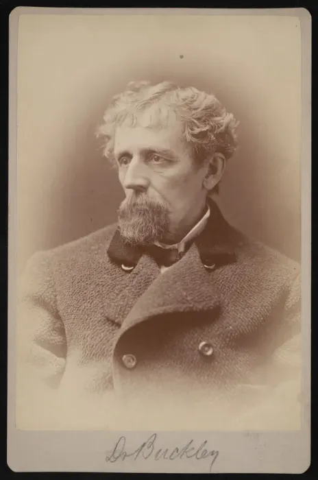 Framed Print : Portrait of Dr. Buckley, 1878. Creator: Samuel Montague Fassett Framed Print : Portrait of Dr. Buckley, 1878. Creator: Samuel Montague Fassett