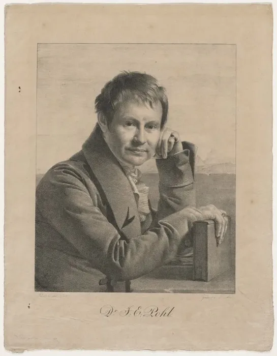 Framed Print : Portrait of Dr. F. E. Pohl, 1825. Creator: Franz Kadlich (Austrian, 1786-1840) Framed Print : Portrait of Dr. F. E. Pohl, 1825. Creator: Franz Kadlich (Austrian, 1786-1840)