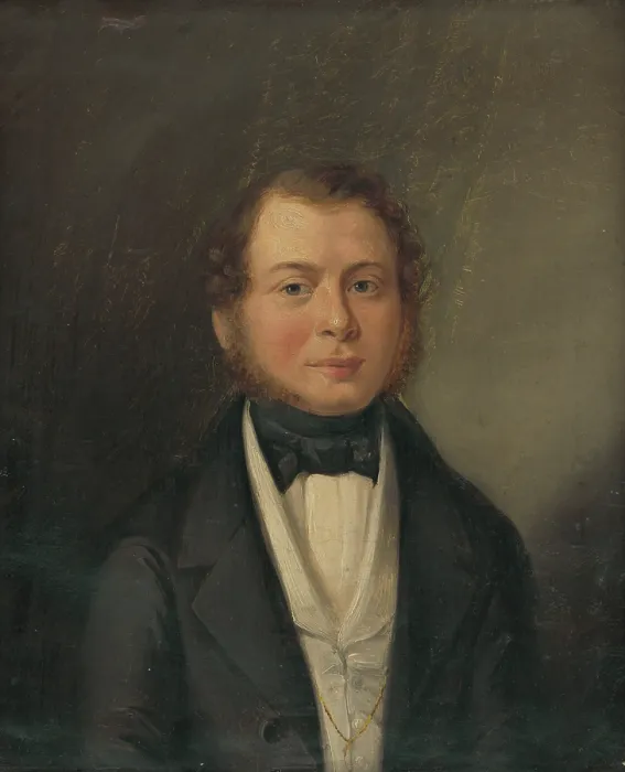 Framed Print : Portrait of Dr. Gromichsteten, 1840-1845. Creator: Imrich Emanuel Roth Framed Print : Portrait of Dr. Gromichsteten, 1840-1845. Creator: Imrich Emanuel Roth