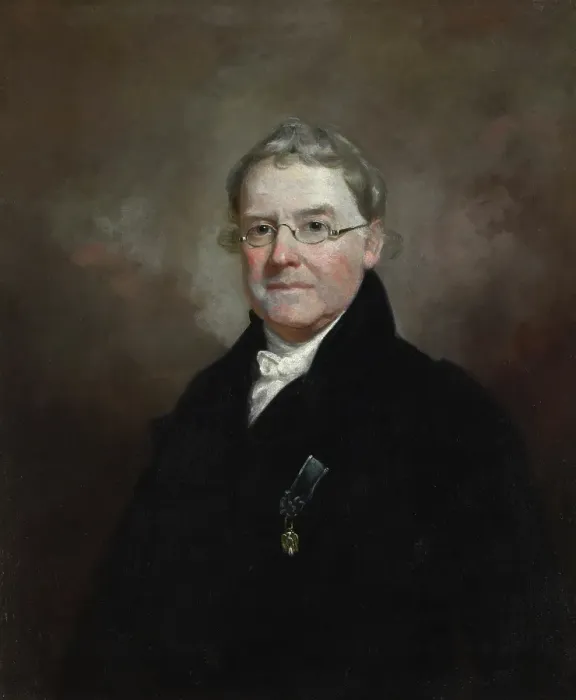 Framed Print : Portrait of Dr. James E. B. Finley, date unknown. Creator: Samuel Finley Breese Morse Framed Print : Portrait of Dr. James E. B. Finley, date unknown. Creator: Samuel Finley Breese Morse