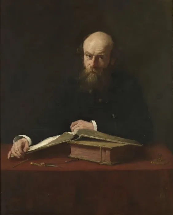 Framed Print : Portrait of Dr. P.J.H. Cuypers (1827-1921), 1885-1918. Creator: Thérèse Schwartze Framed Print : Portrait of Dr. P.J.H. Cuypers (1827-1921), 1885-1918. Creator: Thérèse Schwartze