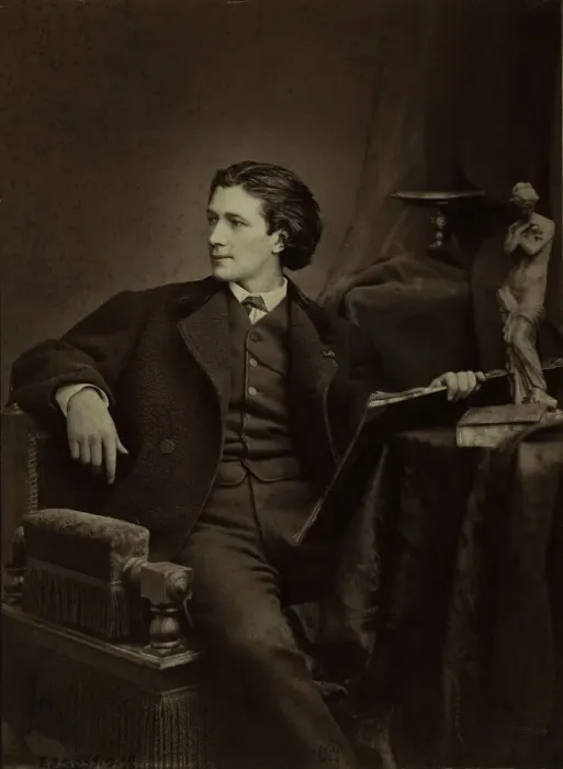 Framed Print : Portrait of the dramatist Victorien Sardou (1831-1908), ca 1865. Creator: Anonymous Framed Print : Portrait of the dramatist Victorien Sardou (1831-1908), ca 1865. Creator: Anonymous