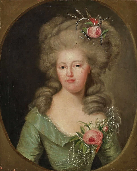 Portrait of Duchess Maria Feodorovna (Sophie Dorothea of Württemberg), 2nd Half of the 18th cen. Creator: Anonymous