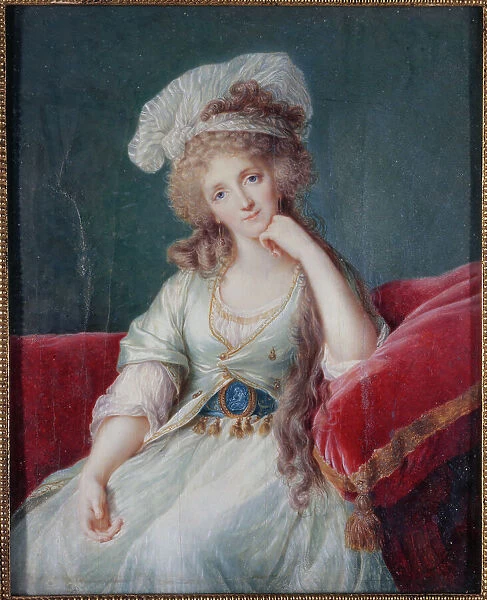 Portrait of the Duchess of Orleans, c1790. Creator: Ecole Francaise