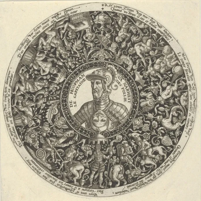 Framed Print : Portrait of the Duke of Alva, from a Series of Tazza Designs, ca. 1588 Framed Print : Portrait of the Duke of Alva, from a Series of Tazza Designs, ca. 1588