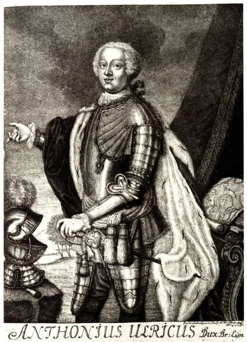 Framed Print : Portrait of Duke Anthony Ulrich of Brunswick (1714-1774). Artist: Anonymous Framed Print : Portrait of Duke Anthony Ulrich of Brunswick (1714-1774). Artist: Anonymous