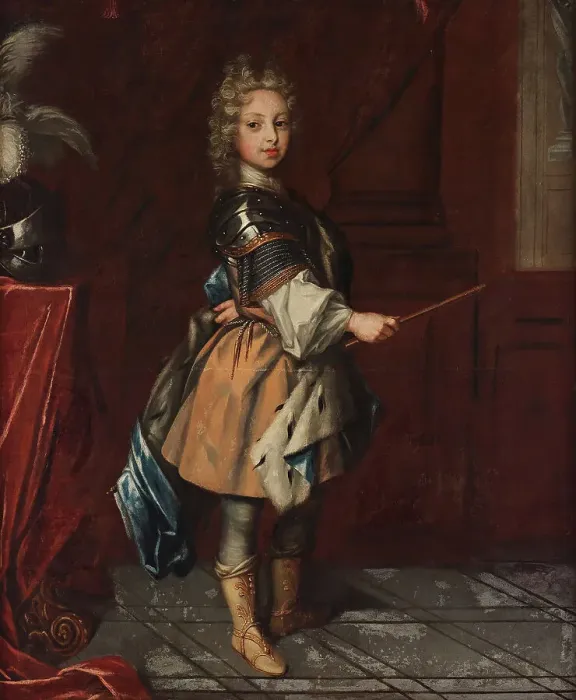 Framed Print : Portrait of Duke Charles Frederick of Holstein-Gottorp (1700-1739) as child. Creator: Krafft, David, von (1655-1724) Framed Print : Portrait of Duke Charles Frederick of Holstein-Gottorp (1700-1739) as child. Creator: Krafft, David, von (1655-1724)