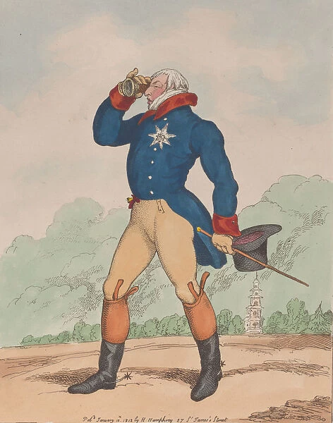 A Portrait (Duke of Cumberland), January 10, 1812. January 10, 1812