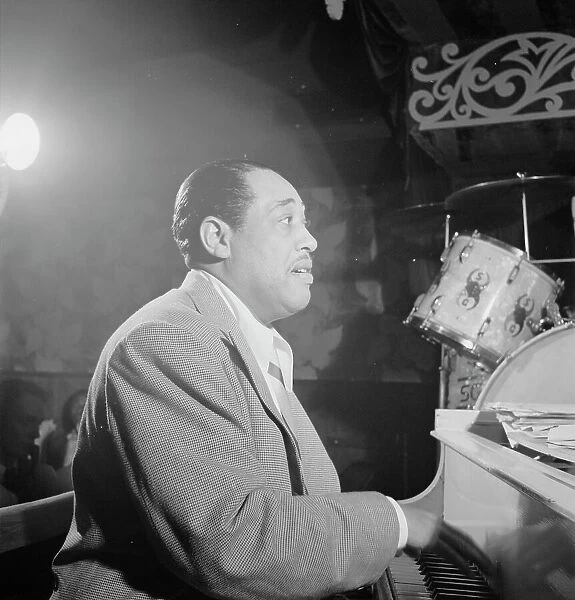 Portrait of Duke Ellington, Aquarium, New York, N.Y. ca. Nov. 1946. Creator: William Paul Gottlieb