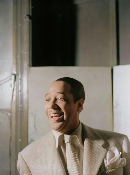 Framed Print : Portrait of Duke Ellington, Washington, D.C.(?), 1938. Creator: William Paul Gottlieb Framed Print : Portrait of Duke Ellington, Washington, D.C.(?), 1938. Creator: William Paul Gottlieb