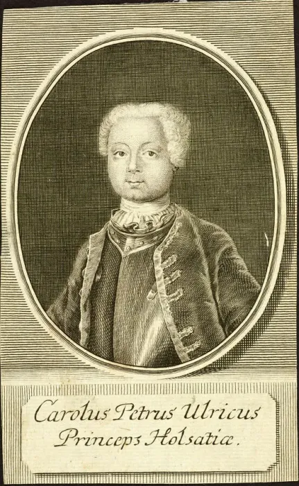 Framed Print : Portrait of the Duke Karl Peter Ulrich of Holstein-Gottorp (1728-1762), 1734 Framed Print : Portrait of the Duke Karl Peter Ulrich of Holstein-Gottorp (1728-1762), 1734