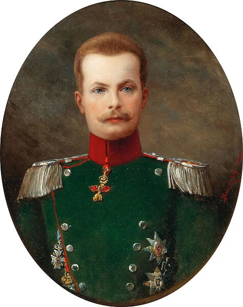 Portrait of Duke Maximilian Emanuel in Bavaria (1849-1893). Creator: Bruck, Lajos (1846-1910)