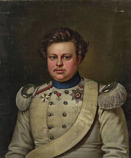 Portrait of Duke Paul Wilhelm of Württemberg (1797-1860). Creator: Stirnbrand, Franz Seraph (ca 1788-1882)