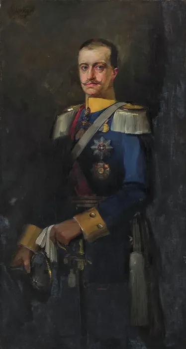 Framed Print : Portrait of Duke Robert of Württemberg (1873-1947), 1912. Creator: Unkauf, Karl (1873-1921) Framed Print : Portrait of Duke Robert of Württemberg (1873-1947), 1912. Creator: Unkauf, Karl (1873-1921)