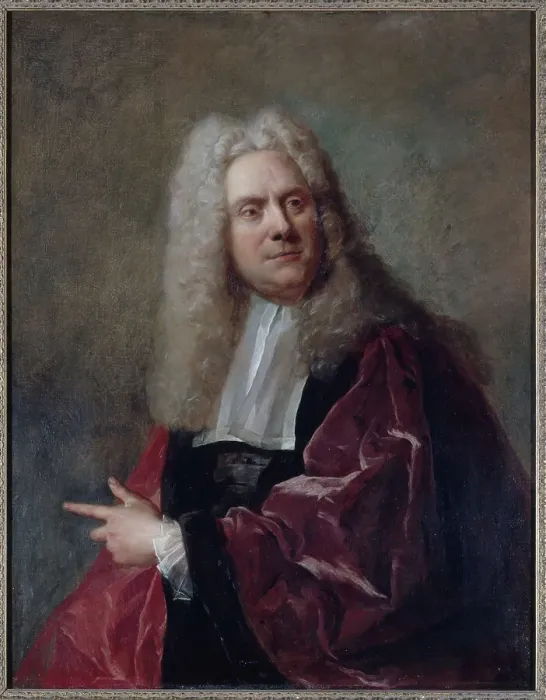 Framed Print : Portrait d'un échevin, 1726. Creator: François de Troy Framed Print : Portrait d'un échevin, 1726. Creator: François de Troy