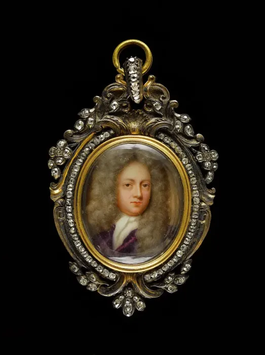 Framed Print : Portrait d'un jeune homme, between 1700 and 1720. Creator: Ecole Francaise Framed Print : Portrait d'un jeune homme, between 1700 and 1720. Creator: Ecole Francaise