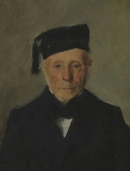 Framed Print : Portrait d'un vieillard, 1882. Creator: Louis Picard Framed Print : Portrait d'un vieillard, 1882. Creator: Louis Picard