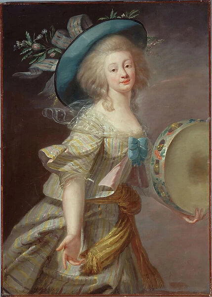 Portrait d'une danseuse, c1780 - 1789. Creator: Elisabeth Louise Vigee-LeBrun