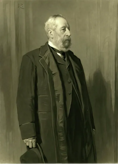Framed Print : Portrait of Earl of Home. Creator: James Faed Framed Print : Portrait of Earl of Home. Creator: James Faed