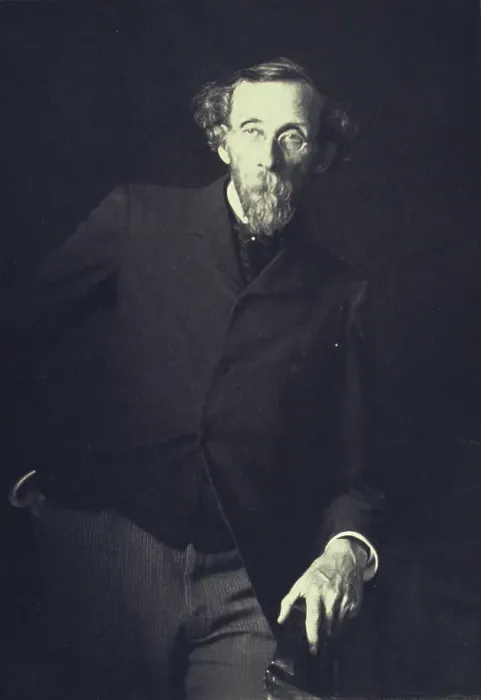 Framed Print : Portrait of E.C. Messer, c1900. Creator: Emily G Mew Framed Print : Portrait of E.C. Messer, c1900. Creator: Emily G Mew