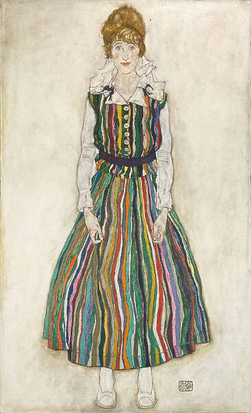 Portrait of Edith (the artists wife), 1915. Artist: Schiele, Egon (1890?1918)