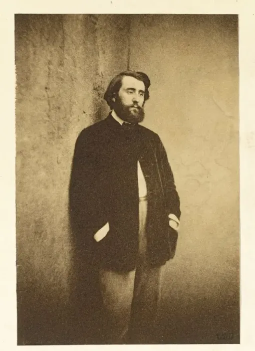 Framed Print : Portrait of Edmond Cottinet (1824-1895), c. 1848-50. Creator: Gustave Le Gray (French, 1820-1884) Framed Print : Portrait of Edmond Cottinet (1824-1895), c. 1848-50. Creator: Gustave Le Gray (French, 1820-1884)