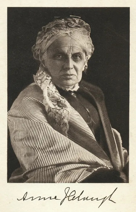 Framed Print : Portrait of the educator and feminist Anne Jemima Clough, c1890. Creator: Unknown Framed Print : Portrait of the educator and feminist Anne Jemima Clough, c1890. Creator: Unknown