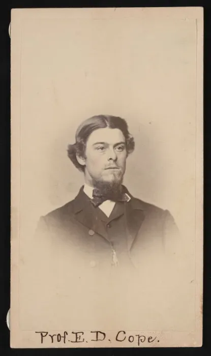 Framed Print : Portrait of Edward Drinker Cope (1840-1897), Circa 1860s. Creator: Unknown Framed Print : Portrait of Edward Drinker Cope (1840-1897), Circa 1860s. Creator: Unknown