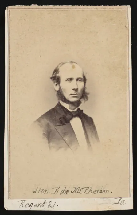 Framed Print : Portrait of Edward McPherson (1830-1895), Circa 1860s. Creator: Unknown Framed Print : Portrait of Edward McPherson (1830-1895), Circa 1860s. Creator: Unknown