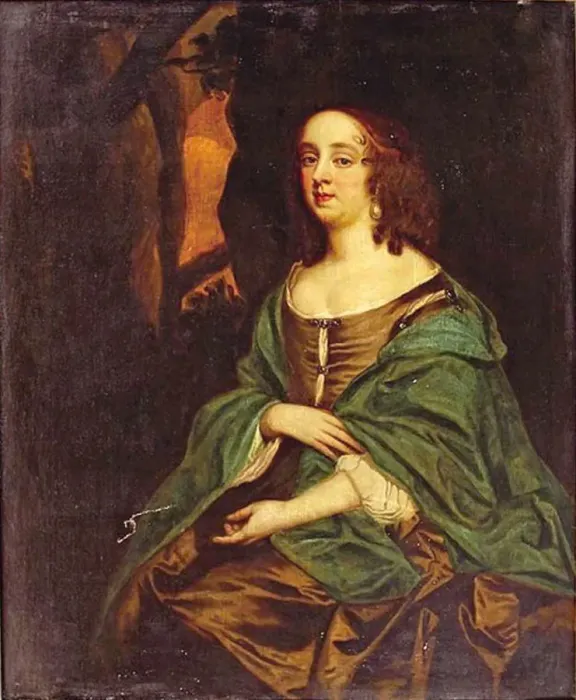 Framed Print : Portrait of Ehrengard Melusine von der Schulenburg (1667-1743), Duchess of Kendal, Early 19th cen Artist: Anonymous