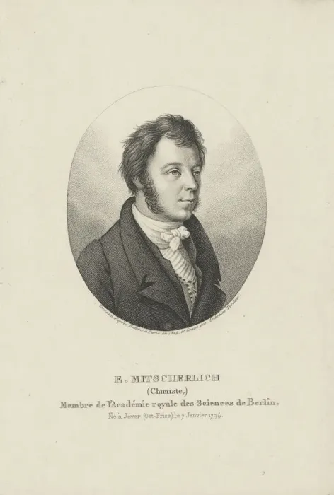 Framed Print : Portrait of Eilhard Mitscherlich (1794-1863), c. 1830-1840. Creator: Tardieu, Ambroise (1788-1841)
