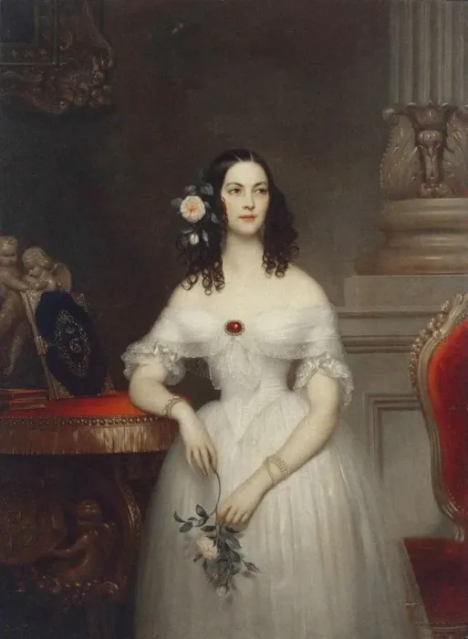 Framed Print : Portrait of Ekaterina Alexeyevna Shcherbatova (1818-1869), 1840 Framed Print : Portrait of Ekaterina Alexeyevna Shcherbatova (1818-1869), 1840
