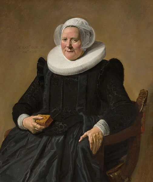 Portrait of an Elderly Lady, 1633. Creator: Frans Hals