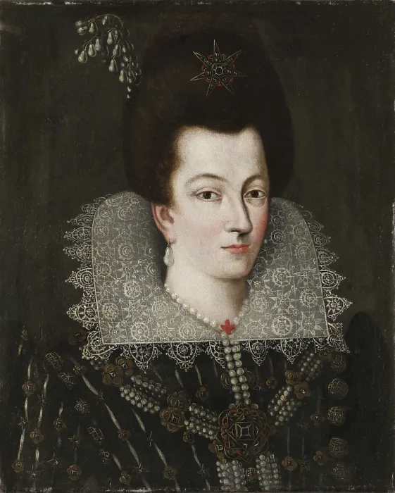 Framed Print : Portrait of Eleanor de Medici (1567-1611), Duchess of Mantua, 17th century. Creator: Anonymous. Portrait of Eleanor de Medici (1567-1611), Duchess of Mantua, 17th century. Creator: Anonymous Framed Print : Portrait of Eleanor de Medici (1567-1611), Duchess of Mantua, 17th century. Creator: Anonymous. Portrait of Eleanor de Medici (1567-1611), Duchess of Mantua, 17th century. Creator: Anonymous