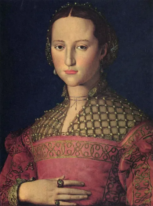 Framed Print : Portrait of Eleanor of Toledo (1522?1562), wife of Grand Duke Cosimo I de Medici, c1545 Framed Print : Portrait of Eleanor of Toledo (1522?1562), wife of Grand Duke Cosimo I de Medici, c1545