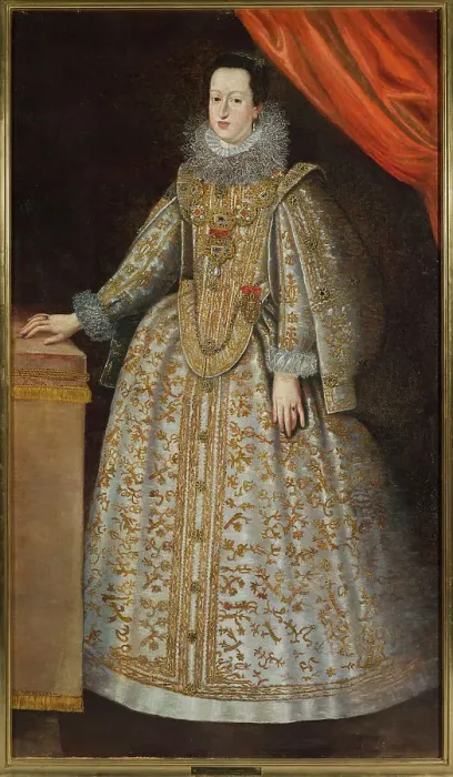 Framed Print : Portrait of Eleonora Gonzaga (1598-1655), c 1621. Creator: Anonymous Framed Print : Portrait of Eleonora Gonzaga (1598-1655), c 1621. Creator: Anonymous