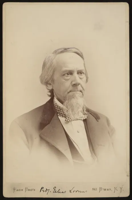 Framed Print : Portrait of Elias Loomis (1811-1889), Between 1883 and 1889. Creator: Pach Bros Framed Print : Portrait of Elias Loomis (1811-1889), Between 1883 and 1889. Creator: Pach Bros