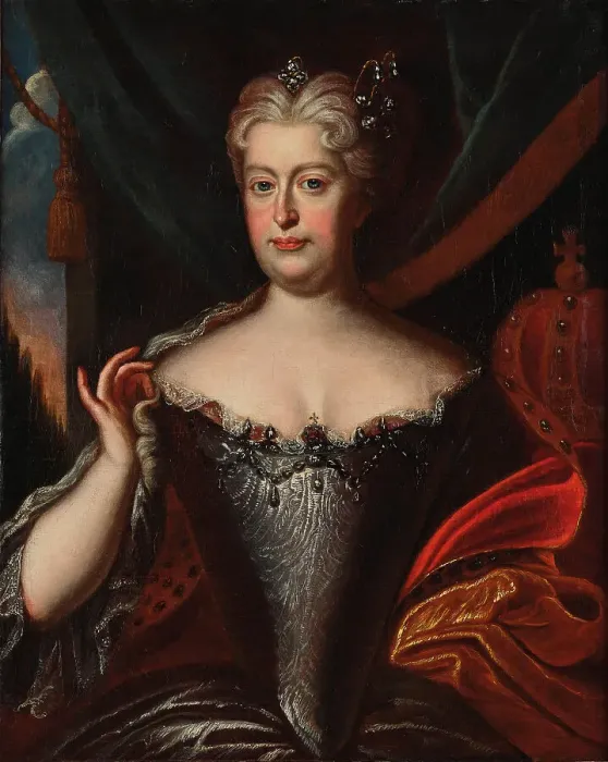Framed Print : Portrait of Elisabeth Christine of Brunswick-Wolfenbüttel (1691-1750), Holy Roman Empress, ca 1720. Creator: Anonymous Framed Print : Portrait of Elisabeth Christine of Brunswick-Wolfenbüttel (1691-1750), Holy Roman Empress, ca 1720. Creator: Anonymous