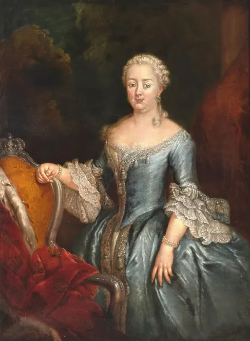 Framed Print : Portrait of Elisabeth Christine of Brunswick-Wolfenbüttel (1691-1750), Holy Roman Empress. Creator: Anonymous Framed Print : Portrait of Elisabeth Christine of Brunswick-Wolfenbüttel (1691-1750), Holy Roman Empress. Creator: Anonymous